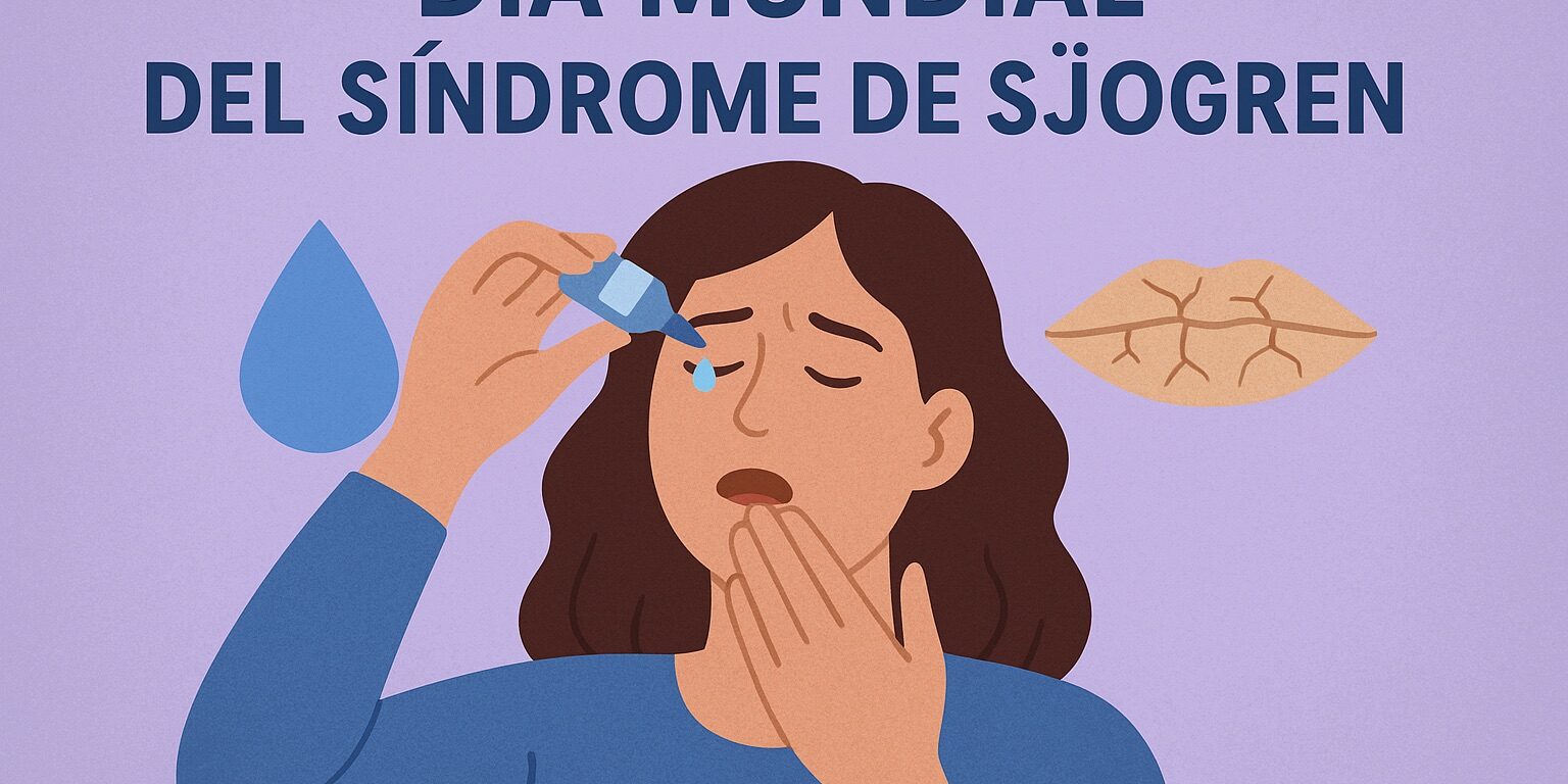 Día Mundial del Síndrome de Sjögren Síndrome de Sjögren_simple_compose_01k14dpbv1e3vr7r81kk806pvs
