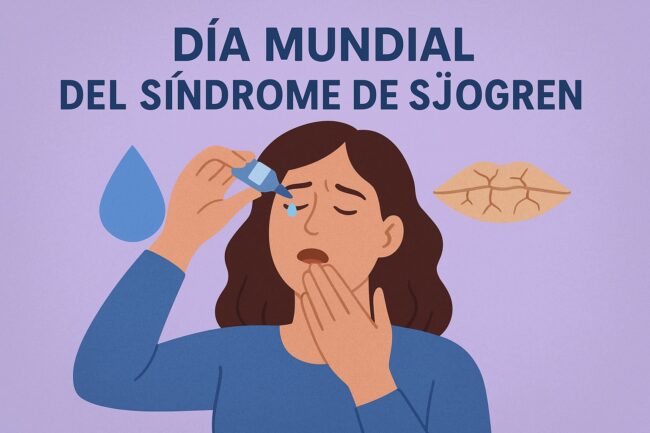 Día Mundial del Síndrome de Sjögren Síndrome de Sjögren_simple_compose_01k14dpbv1e3vr7r81kk806pvs